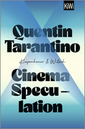 Buchcover von Cinema Speculation von Quentin Tarantino