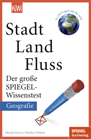 Buchcover von Stadt Land Fluss: Der große SPIEGEL-Wissenstest - Geografie