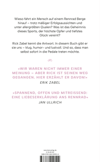 Zusatzmaterial 9783462009514 U4 von On the Road: Von der Freiheit auf dem Rennrad von Rick Zabel