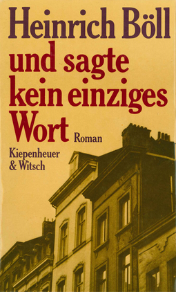 Buchcover von And Never Said A Word von Heinrich Böll