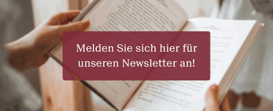 Newsletter Banner: 'Melden Sie sich hier für unseren Newsletter an!'