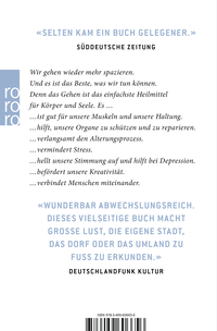 Zusatzmaterial 9783499606656 U4 von Das Glück des Gehens: Was die Wissenschaft darüber weiß und warum es uns so guttut von Shane O'Mara