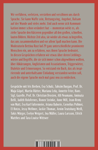 Zusatzmaterial 9783499020261 U4 von Wörtersee: Liebeserklärungen an die Sprache von Bettina Rust