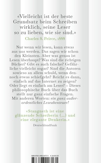 Zusatzmaterial 9783498007171 U4 von Club der Dilettanten: Warum niemand Bücher wirklich versteht, aber trotzdem jeder beim Lesen lernt von Bettina Stangneth