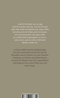Zusatzmaterial 9783498007812 U4 von Vaim von Jon Fosse