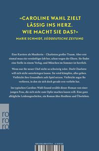 Zusatzmaterial 9783499017704 U4 von Die Assistentin von Caroline Wahl