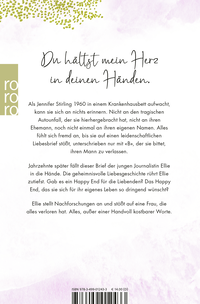 Zusatzmaterial 9783499012433 U4 von Eine Handvoll Worte von Jojo Moyes