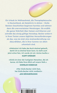 Zusatzmaterial 9783498002039 U4 von Wenn ich nicht Urlaub mache, macht es jemand anderes von Giulia Becker