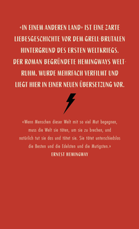 Zusatzmaterial 9783498030193 U4 von In einem anderen Land von Ernest Hemingway