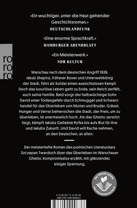 Zusatzmaterial 9783499000836 U4 von Das schwarze Königreich von Szczepan Twardoch