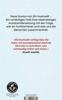 Zusatzmaterial 9783498002749 U4 von Mütter, Väter und Täter: Essays von Siri Hustvedt