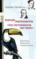 Buchcover von Daniel Kehlmanns "Die Vermessung der Welt": Materialien, Dokumente, Interpretationen
