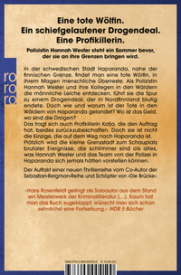 Zusatzmaterial 9783499004100 U4 von Wolfssommer von Hans Rosenfeldt