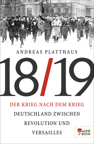 Buchcover von Der Krieg nach dem Krieg: Deutschland zwischen Revolution und Versailles 1918/19