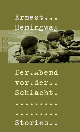 Buchcover von Der Abend vor der Schlacht: Stories aus dem spanischen Bürgerkrieg