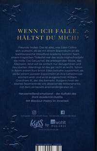 Zusatzmaterial 9783499008740 U4 von Dark Ivy – Wenn ich falle von Nikola Hotel