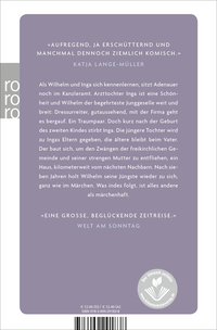Zusatzmaterial 9783499291838 U4 von Bis wieder einer weint von Eva Sichelschmidt