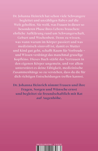 Zusatzmaterial 9783499017063 U4 von Glücklich schwanger: Dein Wegweiser für eine entspannte Schwangerschaft von Johanna Heinrich