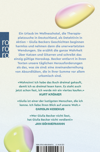 Zusatzmaterial 9783499004476 U4 von Wenn ich nicht Urlaub mache, macht es jemand anderes von Giulia Becker