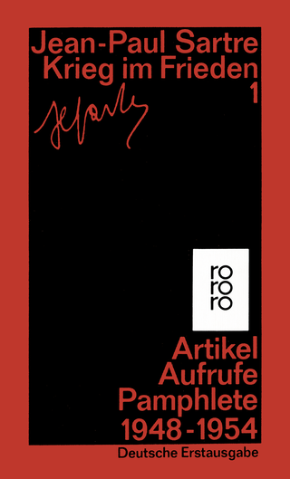 Buchcover von Krieg im Frieden: Artikel, Aufrufe, Pamphlete 1948 - 1954