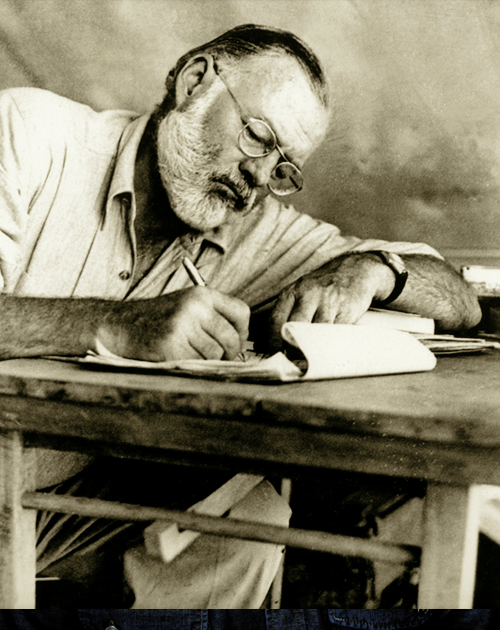 Portrait von Ernest Hemingway