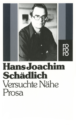 Buchcover von Versuchte Nähe von Hans Joachim Schädlich