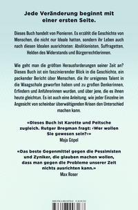 Zusatzmaterial 9783498007188 U4 von Moralische Ambition: Wie man aufhört, sein Talent zu vergeuden, und etwas schafft, das wirklich zählt von Rutger Bregman