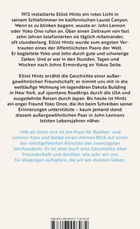 Zusatzmaterial 9783498007072 U4 von We all shine on: John, Yoko und ich von Elliot Mintz