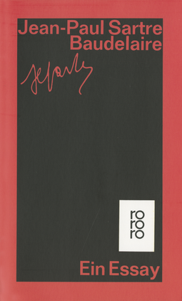 Buchcover von Baudelaire: Ein Essay von Jean-Paul Sartre