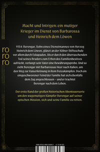 Zusatzmaterial 9783499018947 U4 von Berengar: Ich bin Barbarossas Klinge von Michael Römling