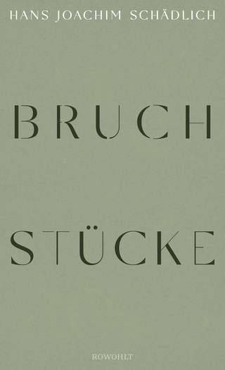 Buchcover von Bruchstücke