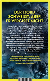 Zusatzmaterial 9783805201322 U4 von Stumme Fjorde: Island-Thriller von Michael Hjorth, Bjarni Thorsson