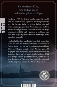 Zusatzmaterial 9783499004896 U4 von Das Kind der Lügen von Helga Glaesener