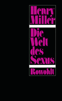 Buchcover von Die Welt des Sexus von Henry Miller