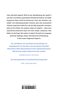 Zusatzmaterial 9783737100496 U4 von Das entfesselte Jahrzehnt: Sound und Geist der 70er von Jens Balzer