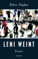 Buchcover von Leni weint von Péter Nádas