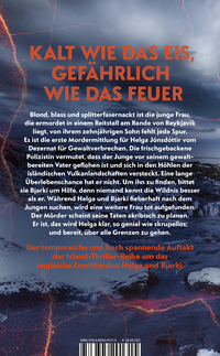 Zusatzmaterial 9783805201315 U4 von Schlafende Vulkane: Island-Thriller von Michael Hjorth, Bjarni Thorsson