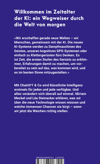 Zusatzmaterial 9783498007102 U4 von Alles überall auf einmal: Wie Künstliche Intelligenz unsere Welt verändert und was wir dabei gewinnen können von Miriam Meckel, Léa Steinacker