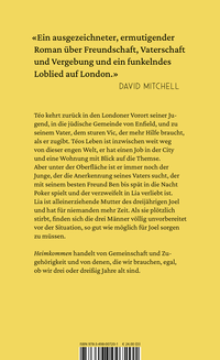 Zusatzmaterial 9783498007201 U4 von Heimkommen von Tom Lamont