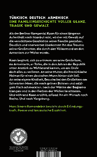 Zusatzmaterial 9783498003142 U4 von Gleißendes Licht von Marc Sinan