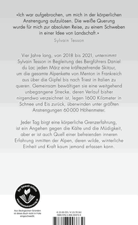 Zusatzmaterial 9783498003739 U4 von Weiß von Sylvain Tesson