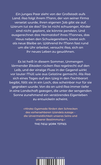 Zusatzmaterial 9783498004866 U4 von Das Loch von Hiroko Oyamada
