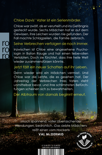 Zusatzmaterial 9783499006609 U4 von Das siebte Mädchen von Stacy Willingham