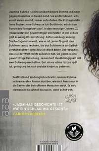Zusatzmaterial 9783499006784 U4 von Schwarzes Herz von Jasmina Kuhnke