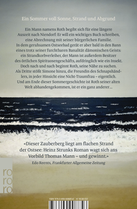 Zusatzmaterial 9783499008856 U4 von Ein Sommer in Niendorf: Roman von Heinz Strunk