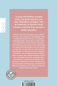 Zusatzmaterial 9783499012952 U4 von Eine Tochter Harlems von Louise Meriwether