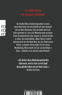 Zusatzmaterial 9783499015328 U4 von Mond über Manhattan von Paul Auster