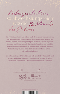 Zusatzmaterial 9783499015960 U4 von Twelve Months of Romance: 12 Monate. 12 Autor:innen. 12 Geschichten. von Kathinka Engel, Dominik Gaida, Basma Hallak, Franzi Kopka, Ivy Leagh, Kira Mohn, Kristina Moninger, Marie Niehoff, Anya Omah, Gabriella Santos de Lima, Antonia Wesseling, Alicia Zett