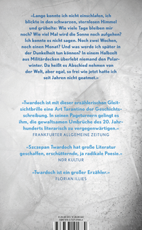 Zusatzmaterial 9783737101882 U4 von Kälte von Szczepan Twardoch