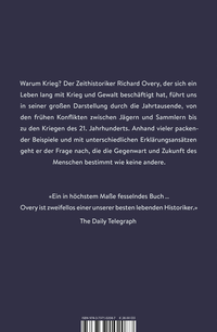 Zusatzmaterial 9783737102087 U4 von Warum Krieg? von Richard Overy